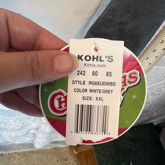 A CHRISTMAS STORY RAGLAN 3/4 SLEEVE HOLES NWT TOP SHIRT T TEE SHIRT HOLIDAYS 2XL - Picture 7 of 13